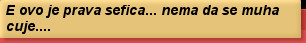 E ovo je prava sefica... nema da se muha cuje....